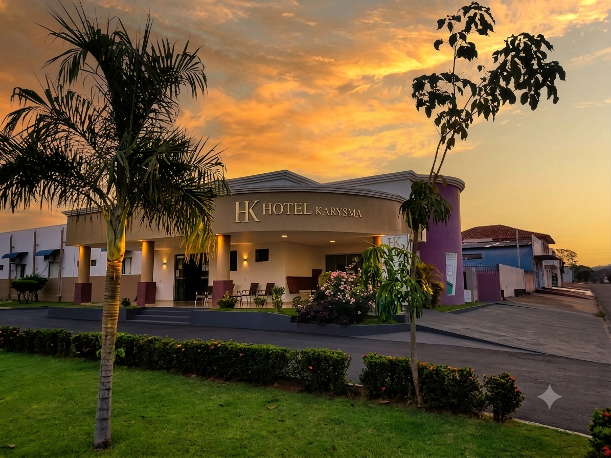 Recepção do Hotel Karysmã